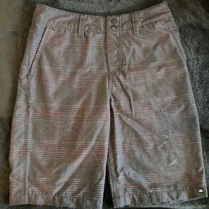 19” Quicksilver Tartan Boardshorts